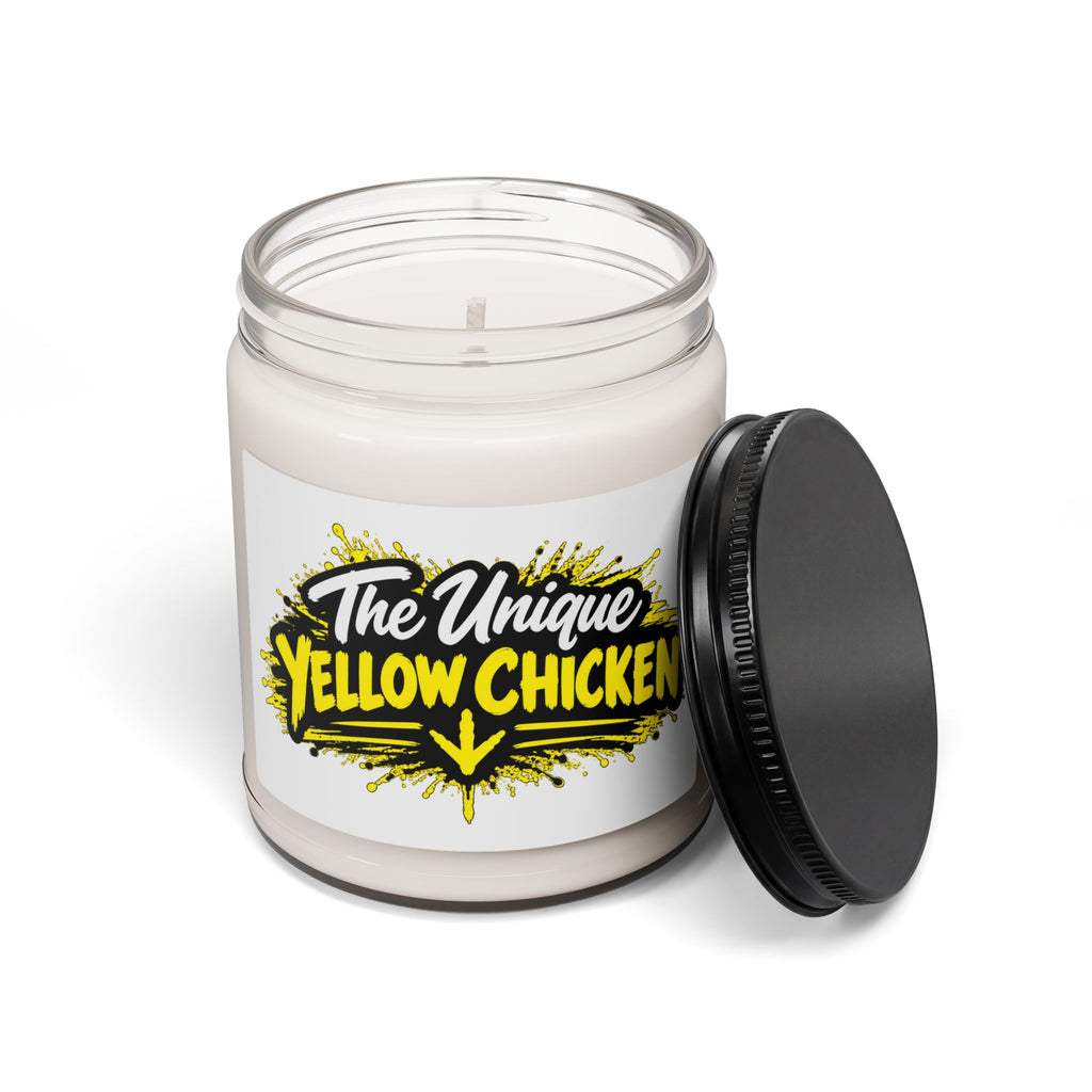 The Unique Yellow Chicken Scented Soy Candle — 9oz Decorative Jar