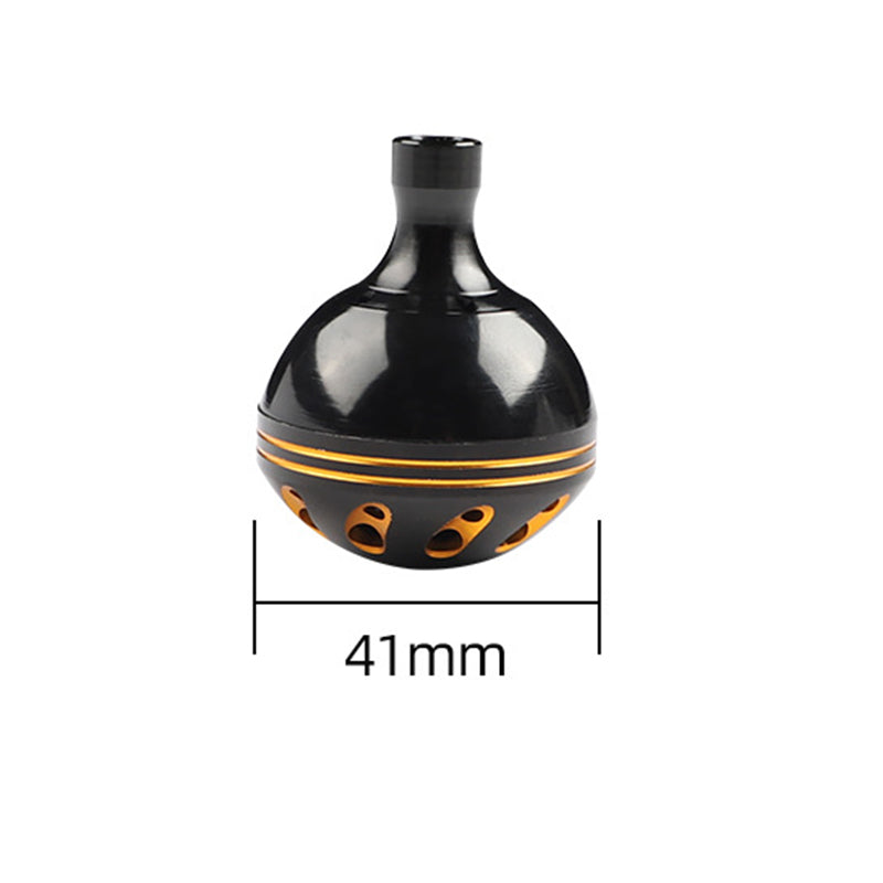 CNC Aluminum Fishing Reel Handle Knob, Ergonomic Metal Crank Grip DIY Modification Part for Spinning & Baitcasting Reels