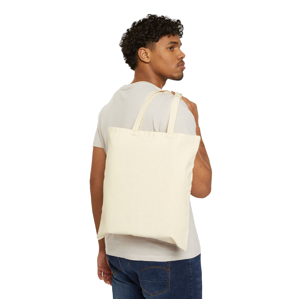 The Unique Yellow Chicken Canvas Tote Bag — Funny Retro Logo Grocery Shopper
