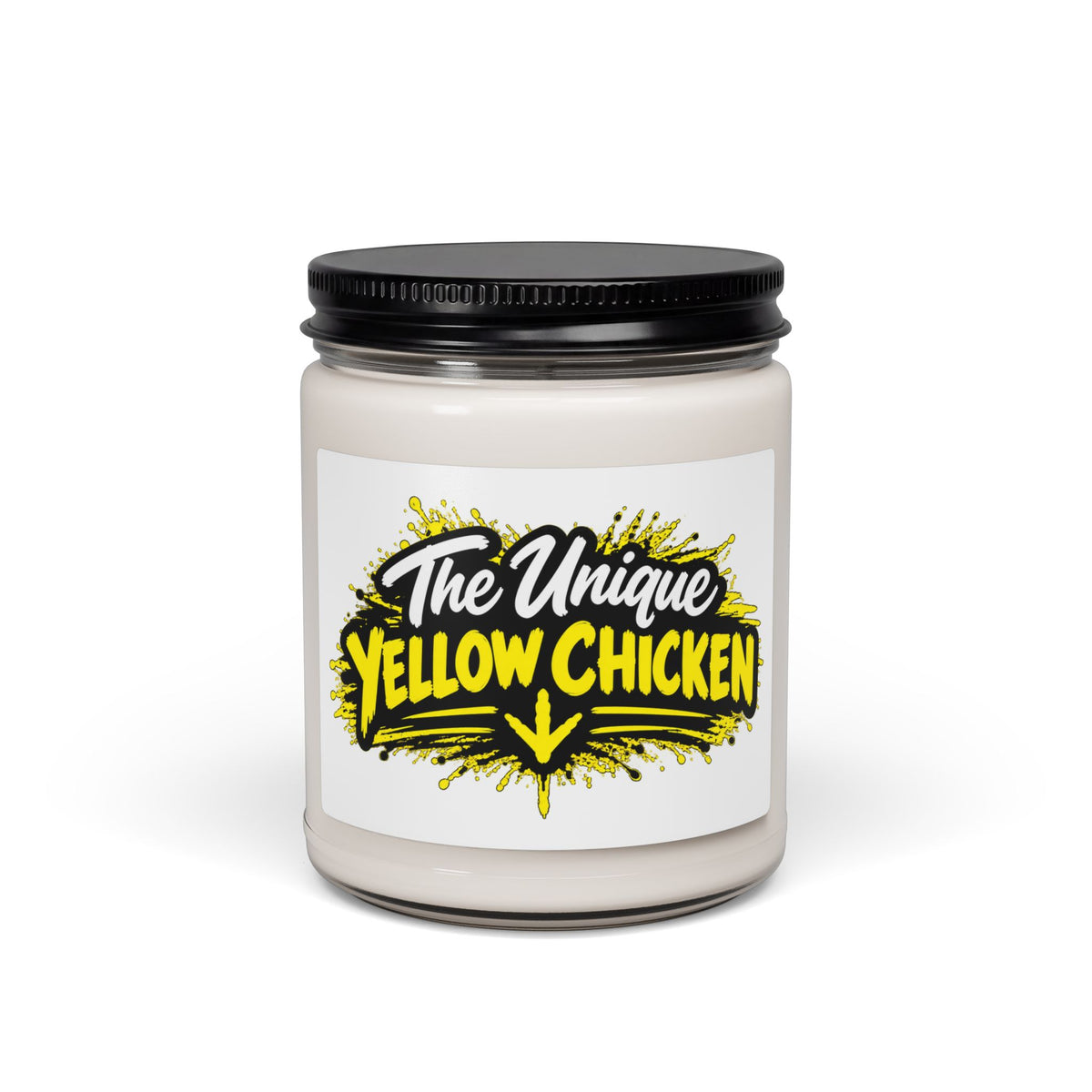The Unique Yellow Chicken Scented Soy Candle — 9oz Decorative Jar