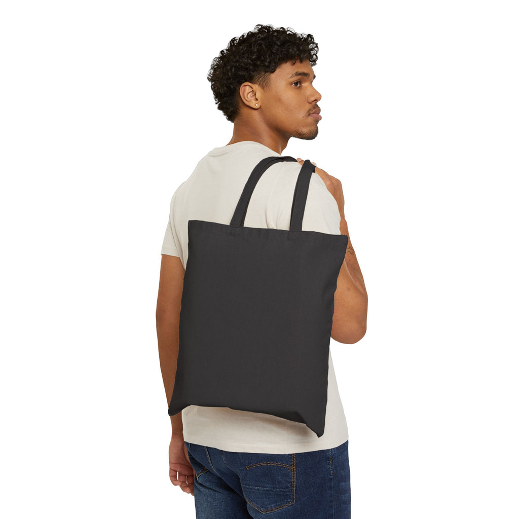 The Unique Yellow Chicken Canvas Tote Bag — Funny Retro Logo Grocery Shopper