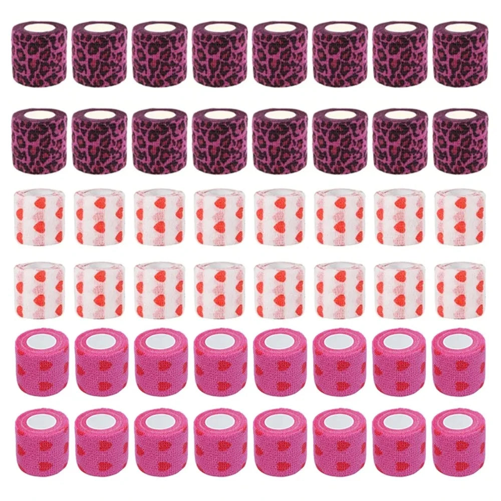 Tattoo Grip Bandage Cover Wraps Tapes Non-woven Waterproof for Pet Self Adhesive Finger Wrist Protection Tattoo Accessories