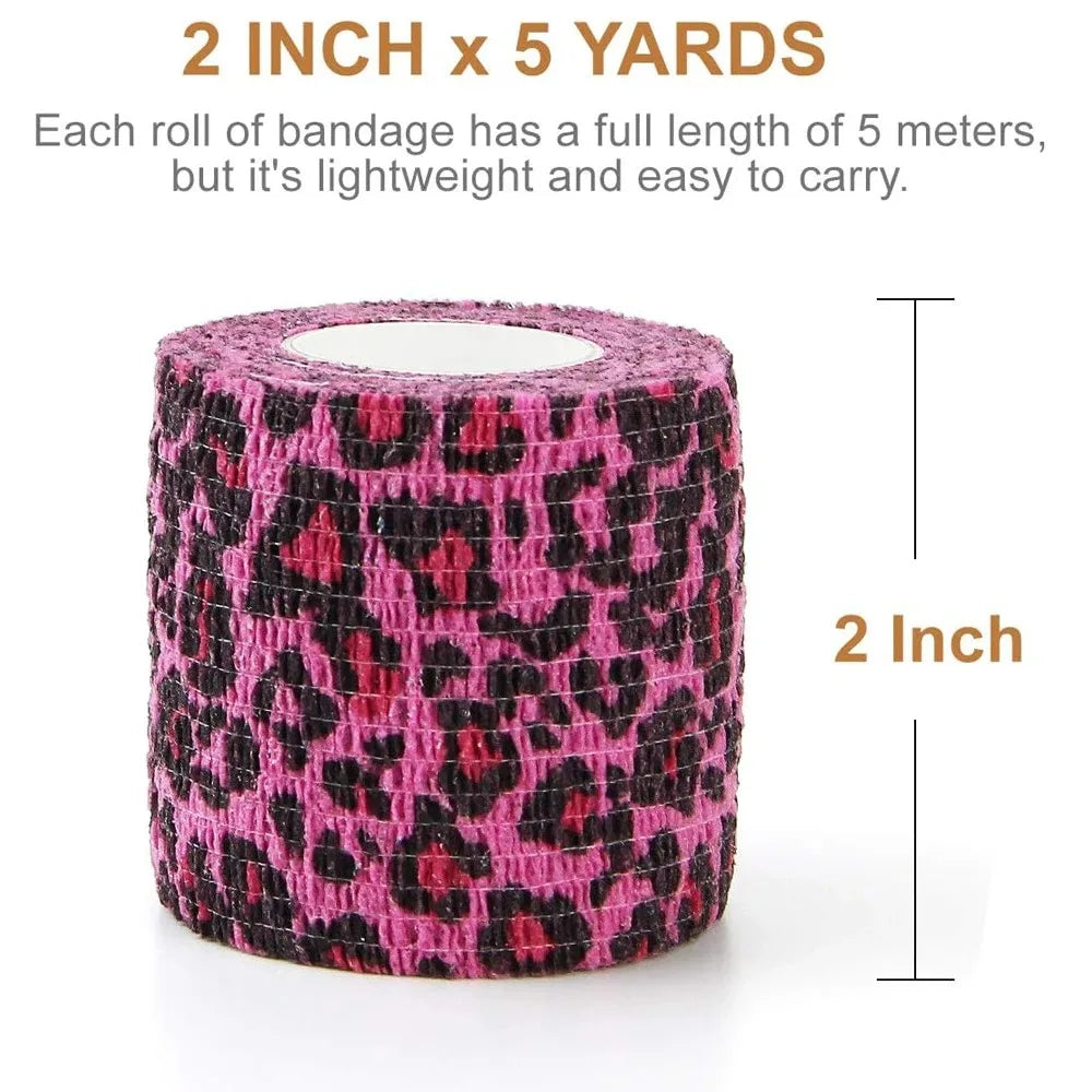 Tattoo Grip Bandage Cover Wraps Tapes Non-woven Waterproof for Pet Self Adhesive Finger Wrist Protection Tattoo Accessories