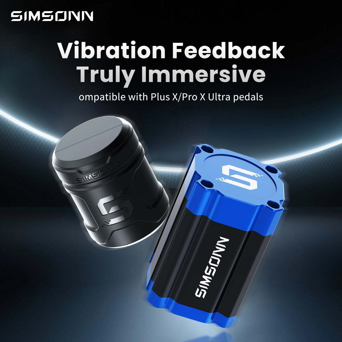 SIMSONN VAM and VAM Pro Haptic Linear Motor Vibration Feedback Module for the Pro X Ultra and Plus X Pedals